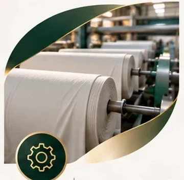 Fabric rolls in a textile mill, 05